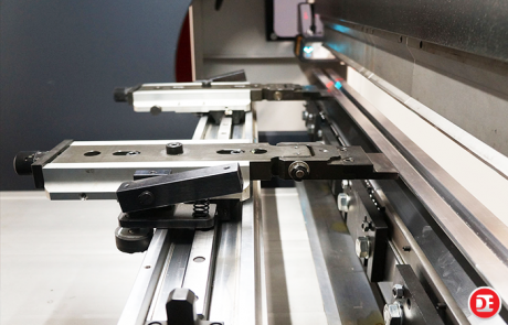 Close-up Of Dener DDS Series Press Brakes